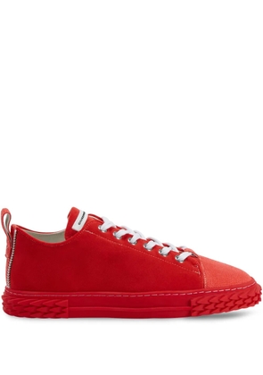 Giuseppe Zanotti Blabber lace-up high-top sneakers - Red