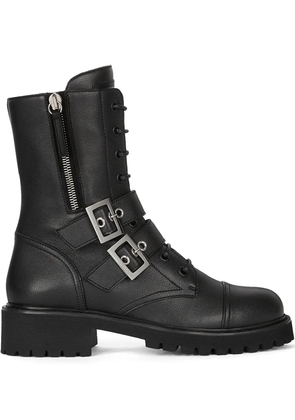 Giuseppe Zanotti Urban Biker boots - Black
