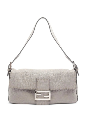 Fendi Pre-Owned 2010-2025 Leather Selleria Baguette shoulder bag - Brown