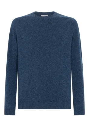 Boglioli crew-neck sweater - Blue