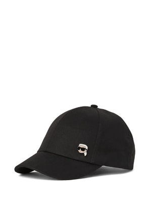 Karl Lagerfeld Ikon pin cap - Black