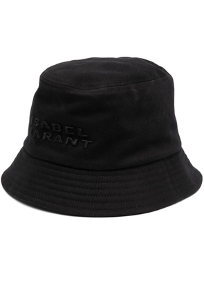 ISABEL MARANT Haley logo bucket hat - Black