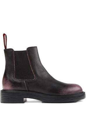 Camper 42mm Dean leather elastic-sided Chelsea boots - Black