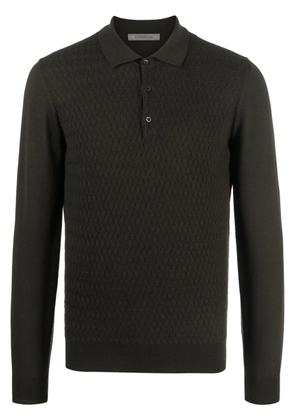 Corneliani virgin wool polo shirt - Green