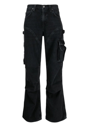 AGOLDE Nera straight-leg jeans - Black