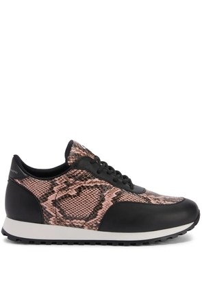 Giuseppe Zanotti Jimi Running lace-up low-top sneakers - Black