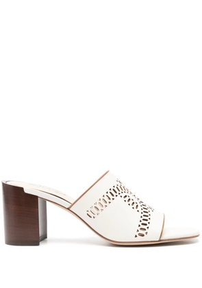 Tod's Kate 75mm leather sandals - White