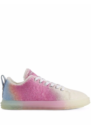 Giuseppe Zanotti Blabber lace-up high-top sneakers - Pink