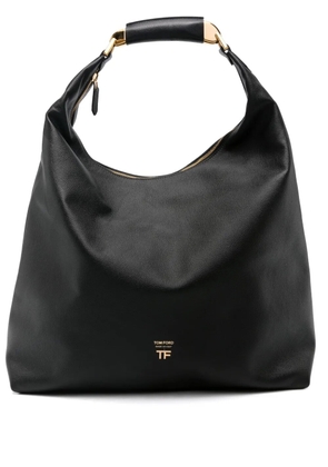 TOM FORD large Bianca leather shoulder bag - Black
