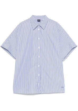 Fay striped cotton shirt - Blue