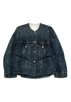 JNBY panelled denim jacket - Blue
