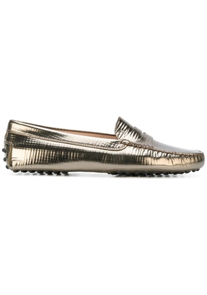 Tod's Gommino loafers - Metallic