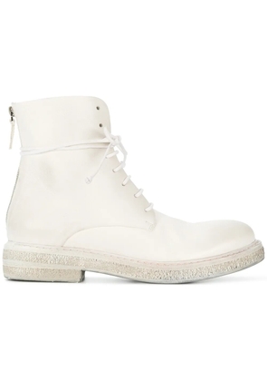 Marsèll Parrucca leather combat boots - White