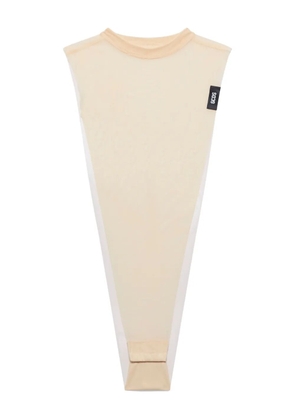 GCDS Inverted Triangle bodysuit - Neutrals