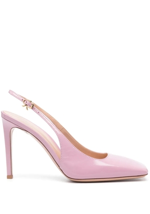 Gianvito Rossi 85mm Nuit slingback pumps - Pink