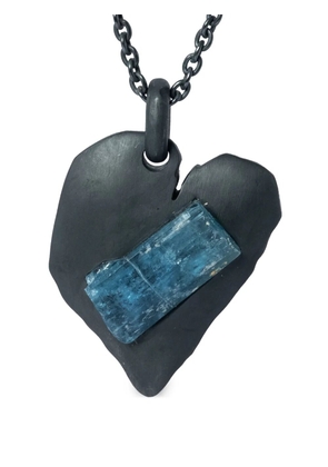 Parts of Four heart necklace - Black