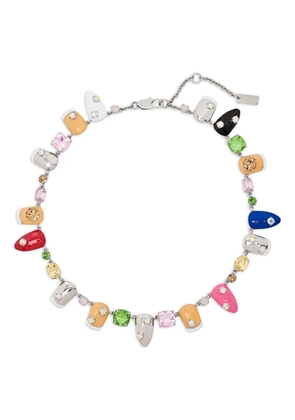 Marc Jacobs nails-embellished necklace - Silver