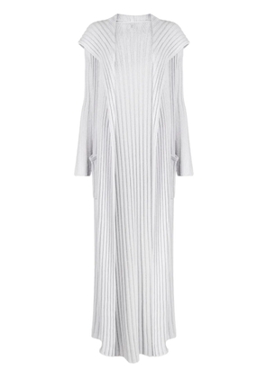 Teddy Cashmere Amalfi chunky-knit cashmere cardigan - Blue