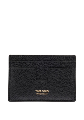 TOM FORD calf leather cardholder - Black