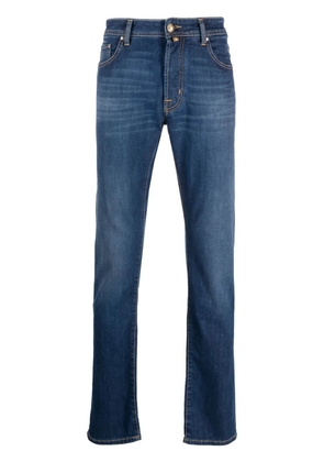 Jacob Cohën mid-rise straight-leg jeans - Blue