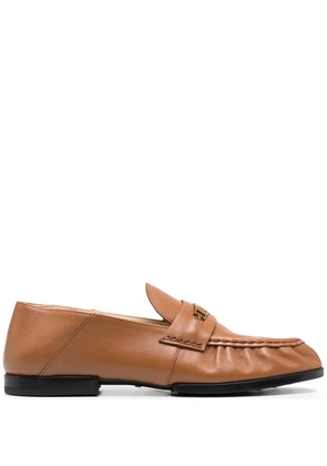 Tod's chain-link detail loafers - Neutrals