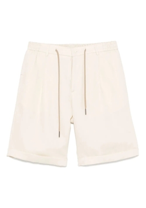 Tagliatore Donny shorts - Neutrals