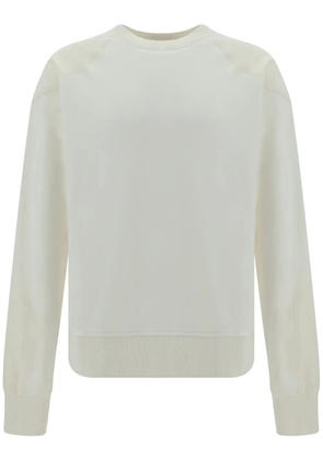 Thom Krom panel-detailing cotton sweatshirt - White
