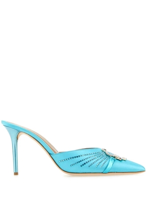 Malone Souliers 85mm Missy mules - Blue
