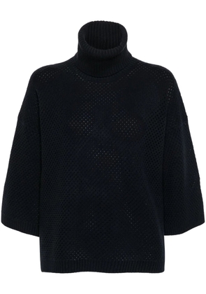 Fabiana Filippi open-knit sweater - Blue