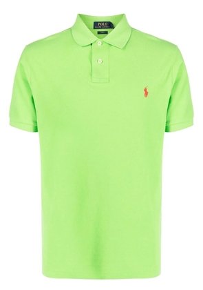 Polo Ralph Lauren logo short-sleeve polo shirt - Green