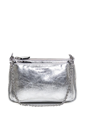 Emporio Armani mini logo shoulder bag - Grey