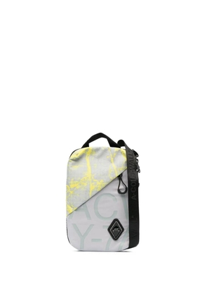 A-COLD-WALL* logo-patch messenger bag - Grey