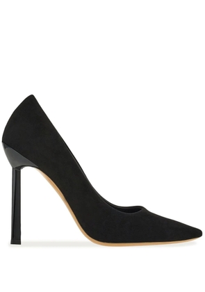 Ferragamo Justina 110mm suede pumps - Black
