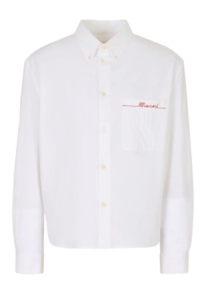 Marni button-down pocket shirt - White
