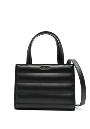 Calvin Klein mini quilted cross body bag - Black