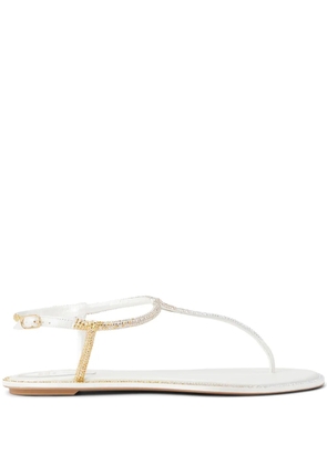 René Caovilla Diana sandals - Silver