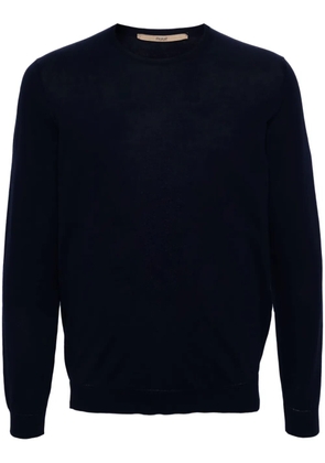 Nuur knitted cotton jumper - Blue