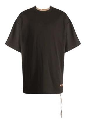 Mastermind World camouflage-print wool T-shirt - Brown