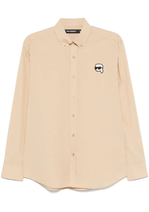 Karl Lagerfeld Ikonik Karl shirt - Neutrals