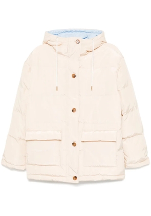 tout a coup hooded down jacket - Neutrals