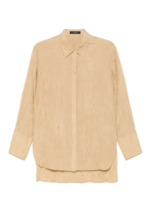 JOSEPH Habotai Bold blouse - Neutrals