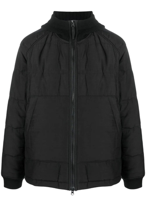 Stone Island padded zip-up jacket - Black