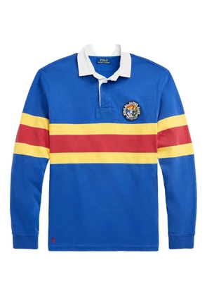 Polo Ralph Lauren logo-patch polo shirt - Blue