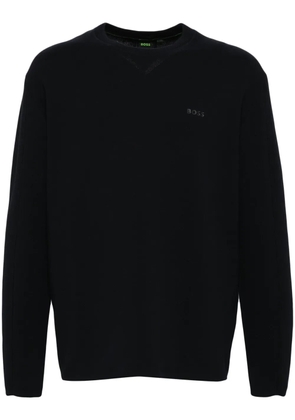 BOSS logo jumper - Black