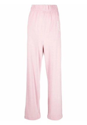 Khrisjoy elasticated-waist trousers - Pink