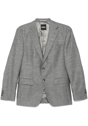 BOSS patterned blazer - Grey