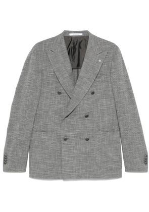 Tagliatore textured blazer - Grey