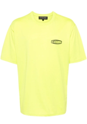 Les Benjamins logo-print cotton T-shirt - Green