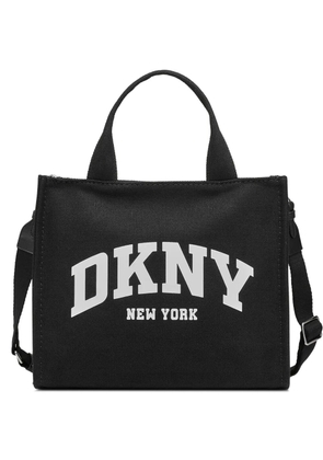 DKNY logo-print tote bag - Black