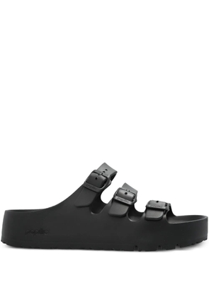 Birkenstock Florida EVA three-buckle slide sandals - Black